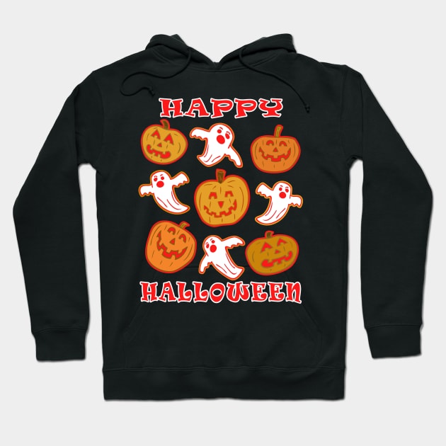 Happy Halloween #9 Hoodie by RockettGraph1cs